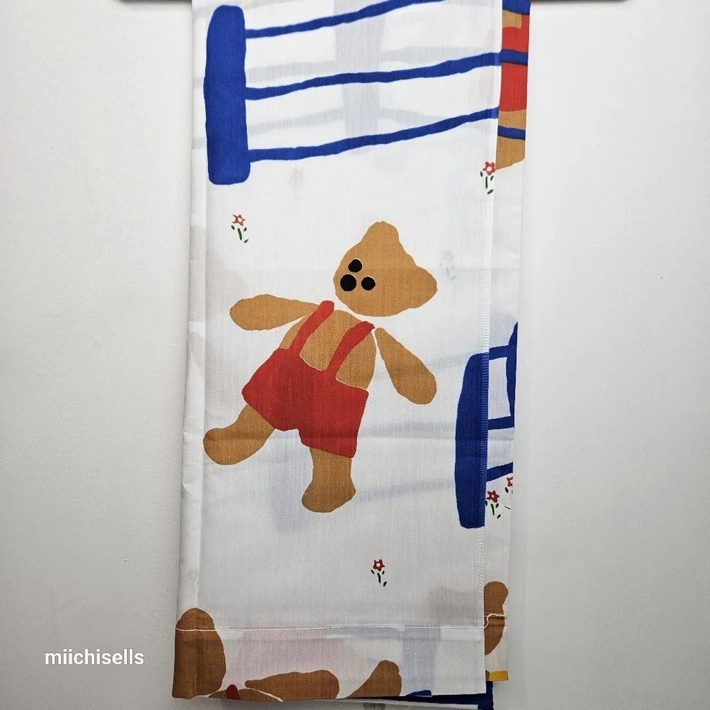 Springmaid Vintage Sheet Teddy Bear